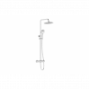 VitrA Aquaheat Bliss 250 Thermostatic Shower Column - Chrome