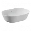 VitrA Geo 545x400mm 0TH Basin w/Overflow - White