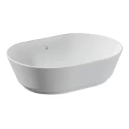 VitrA Geo 545x400mm 0TH Basin w/Overflow - White