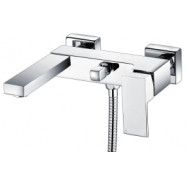Zacara Wall Mounted Shower Mixer & Shower Kit - Chrome