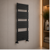 Trend Square Ladder Radiator (500x1500mm) - Black