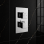 Cosmic Thermostatic Two Outlet Twin Shower Valve - Chrome