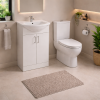 Vista 550mm Vanity & C/C Toilet Pack