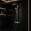 VitrA Aquaheat Bliss S 230 Thermostatic Shower Column - Chrome VitrA Aquaheat Bliss S 230 Thermostatic Shower Column - Chrome
