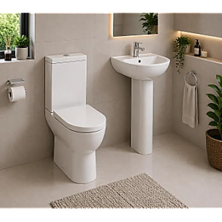 Laurus 4-Piece Ceramics Suite