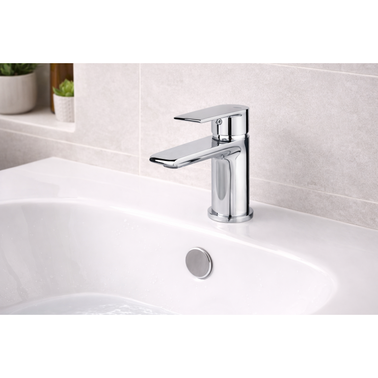 Vema Timea Basin Mixer - Chrome
