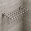 Origins Living G Pro Towel Rack - Brushed Stainless Steel 5044-38 Bathroom Accessory