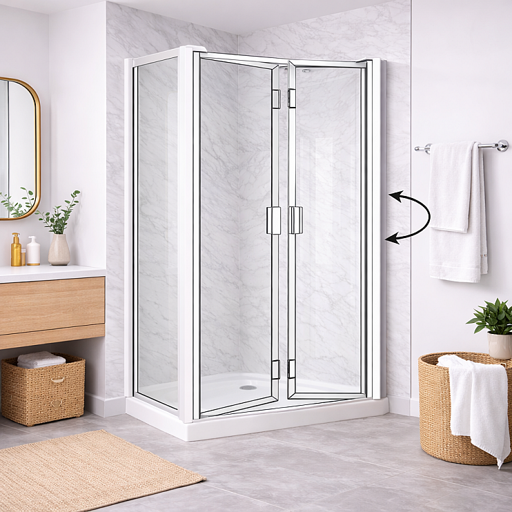 Bi-Fold Shower Door 