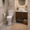 Sherbourne Close Coupled WC & Soft Close Seat w/Br.Brass Finishes