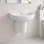 Tuscany 450x400mm 1TH Basin & Semi Pedestal