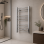 Grada Straight 30mm Ladder Radiator (600x800x30mm) - Chrome