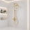 Berwick Thermostatic Shower Kit - Brushed Brass