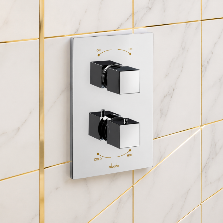 Abode Zeal Concealed Shower (2 Exit) - Chrome