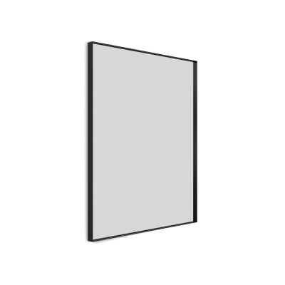 Origins Living Newington Rectangular Mirror 100 Black - 100x80cm NWG-001108-BK