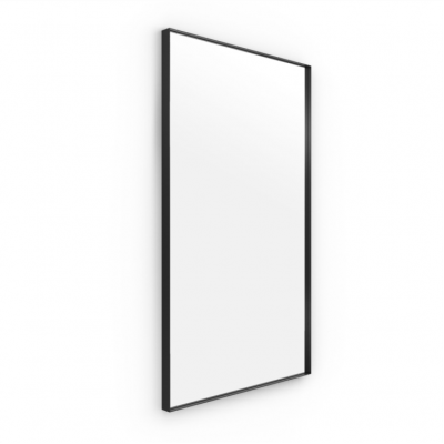 Origins Living Newington Rectangular Mirror 120 Black - 120x70cm NWG-001127-BK
