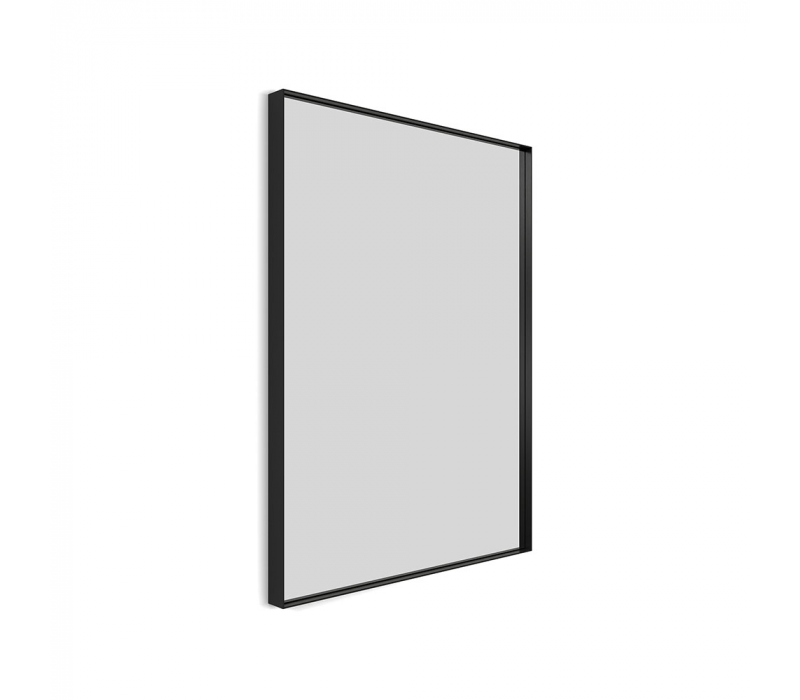 Origins Living Newington Rectangular Mirror 60 Black - 60x80cm NWG-001068-BK