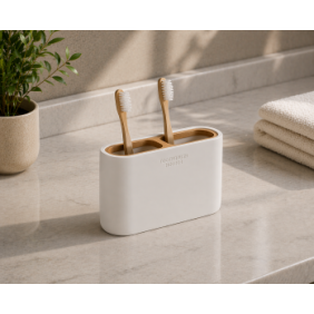 Origins Living Ninfea Tumbler - White/Bamboo 1398-02