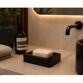 Origins Living Sofia Soap Dish - Black SF11-14