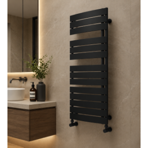 Quadrata Curved Panel Ladder Radiator (550x1080x49mm) - Anthracite