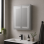 Suki 600mm 2 Door Front-Lit LED Mirror Cabinet