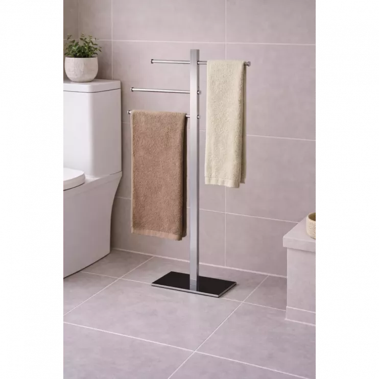 Origins Living Bridge Towel Stand - Chrome 7631-13