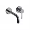 Abode Harmonie Wall Mounted Basin / Bath Mixer - Chrome Bathroom Taps