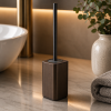 Bathroom Accessories Dafne 3933-30 Origins Living Dafne Toilet Brush - Dark Bamboo 3933-30 Dafne 3933-30 Origins Living Dafne Toilet Brush - Dark Bamboo 3933-30