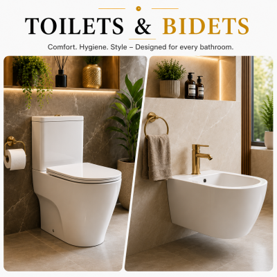 Modern WC Toilets & Bidets