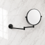 Origins Living Hutton Reversible 5x Magnifying Wall Mirror - Black HTN-007520-BK
