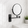 Origins Living Mason Reversible 5x Magnifying Wall Mirror - Black MSN-007520-BK