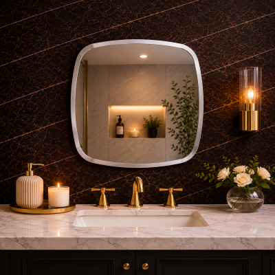 Origins Living Orion Mirror - 70x70cm B004877