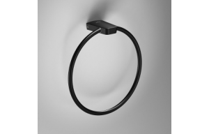 Origins Living S6 Black Towel Ring - Black 168224