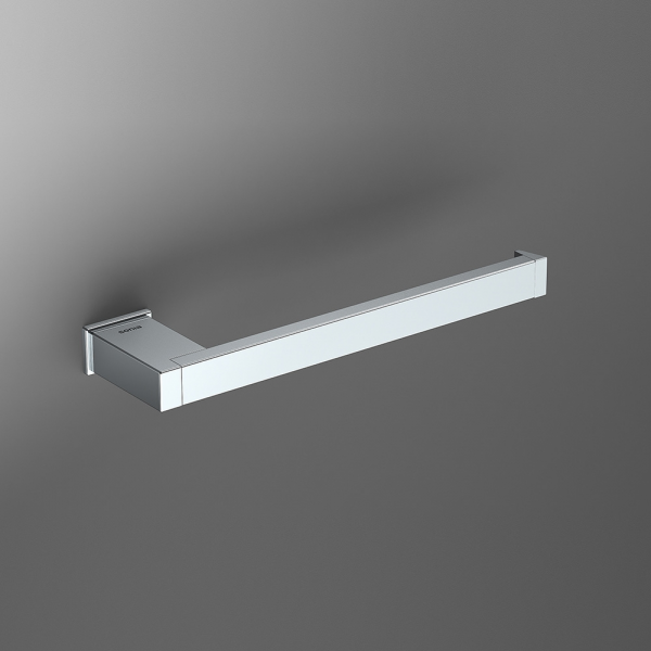 Origins Living S Cube Open Towel Bar - Chrome 166824 Bathroom Wall Accessories