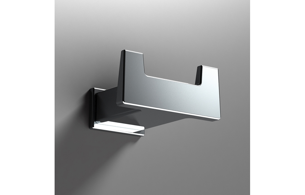 Origins Living S Cube Robe Hook - Chrome 166817