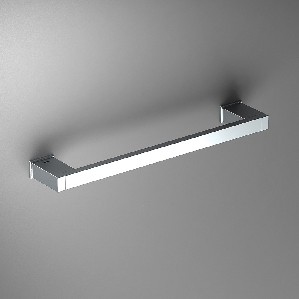 Origins Living S Cube Towel Rail 35cm - Chrome 166770