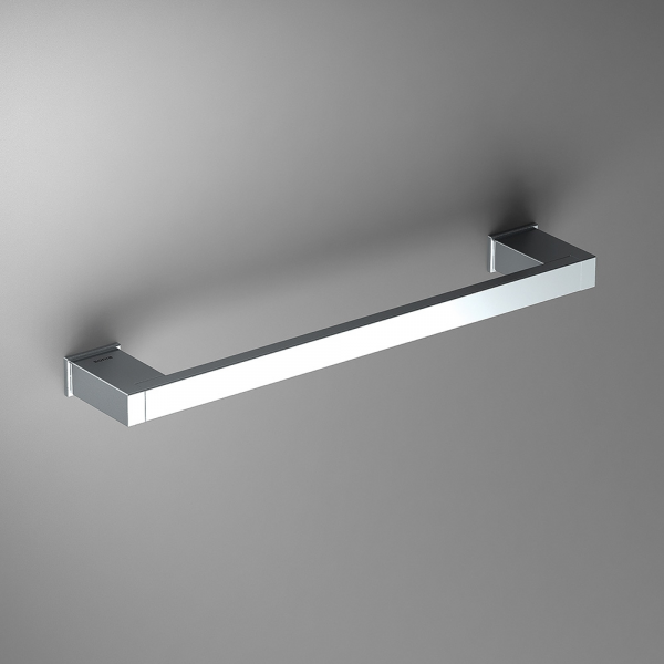 Origins Living S Cube Towel Rail 35cm - Chrome 166770 Bathroom Wall Accessories