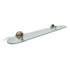 Origins Living Albany Glass Shelf - Aged Brass ALB-120060-AB