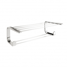 Origins Living Outline Double Towel Rack - Chrome 3235-13