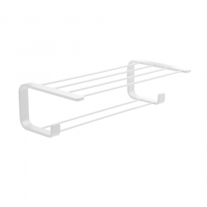 Origins Living Outline Double Towel Rack - White 3235-22 Origins Living Outline Double Towel Rack - White 3235-22