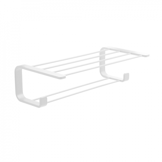 Origins Living Outline Double Towel Rack - White 3235-22