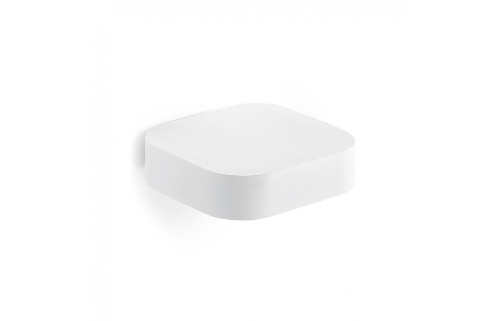 Origins Living Outline Metal Soap Dish - White 3212-22