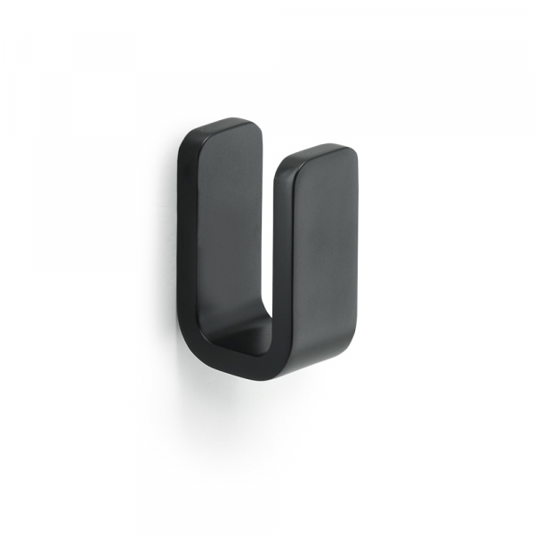 Origins Living Outline Robe Hook - Black 3226-14 Bathroom Wall Accessories