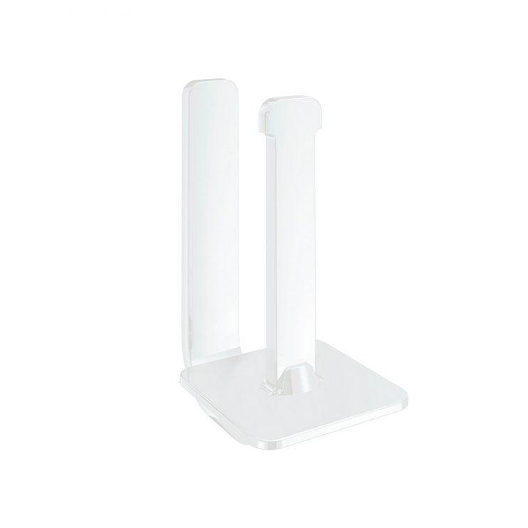 Origins Living Outline Spare Toilet Roll Holder - White 3224/02-22 Bathroom Wall Accessories