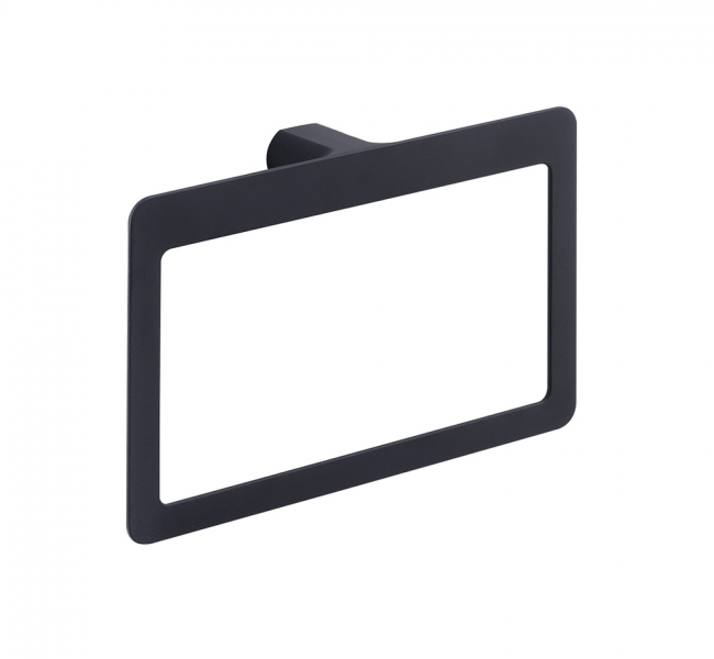 Towel Rings PI70-14 Origins Living Pirenei Towel Ring - Black PI70-14