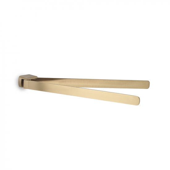 Origins Living Pirenei Double Swing Towel Rail - Brushed Gold PI23-88
