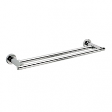 Origins Living Tecno Project Double Towel Rail 66cm - Chrome 118021
