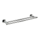 Origins Living Tecno Project Double Towel Rail 66cm - Chrome 118021