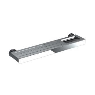 Tecno Project Chrome 159598 Origins Living Tecno Project Metal Shelf 50cm - Polished 159598