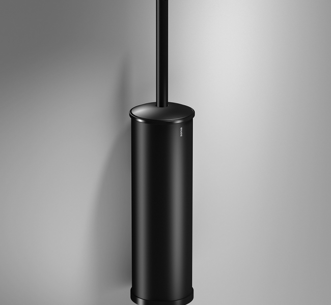 Toilet Brushes 168200 Origins Living Metal Toilet Brush - Black 168200