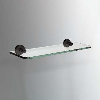 Origins Living Tecno Project Glass Shelf 50cm - Black 172719 from Ebzone